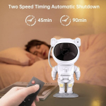 &Ouml;&ouml;valgusti &ndash; Astronaut Star projektori reguleeritav uduprojektori lamp kaugjuhtimispuldiga &Ouml;&ouml;valgus lastele magamistoas s&uuml;nnip&auml;evakingitused