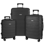 3 reisikohvri komplekt 3in1 ABS ratastega pagas 94L+63L+40L