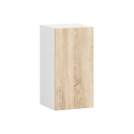 Seinapealne k&ouml;&ouml;gikapp Nore Lima W30, valge/pruun