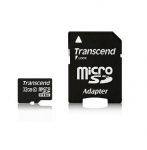 Telefoni m&auml;lukaart M&auml;lukaart Transcend microSDHC 32GB, klass 10, SD adapteriga