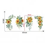 Seinakaunistuse kleebis P&auml;evalilled