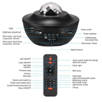 Star-projektor Bluetoothi k&otilde;lariga &ndash; teie enda mitmev&auml;rviline Galaxy lamp