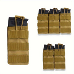 Molle Tasku Ajakiri Kott 1000D Nailon &Uuml;ksik/Topelt/Kolmekordne Ajakiri Tasku., Žalias