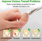 manik&uuml;&uuml;ri- ja pedik&uuml;&uuml;riseadmed,Professionaalsed varbak&uuml;&uuml;nte l&otilde;ikurid &ndash; sissekasvanud ja paksude varvaste k&uuml;&uuml;nte l&otilde;ikurid