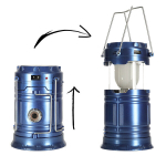 Telkimislatern p&auml;ikesepatareiga, sinine