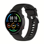 22mm Universaalne Silikoonrihm Xiaomi Nutikellale, Juoda