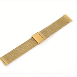 Roostevabast Terasest Kellarihmad Milanese Magnetiga, Asendusrihmad 41mm-45mm., Auksinis