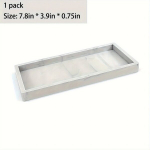 Mitmek&uuml;lgne ja elegantne silikoonist alusealune: Tualetitarvete, parf&uuml;&uuml;mi ja ehete hoidik. , Balto marmuro ra&scaron;tas