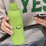 Roostevabast Terasest Termospudel R&otilde;&otilde;msameelne Logoga, 500ml , Roheline