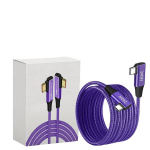 240W USB-C t&uuml;&uuml;p-C kiirlaadimiskaabel iPhone 15 Pro Max, Samsung Galaxy S24, Xiaomi 11T ja rohkem - 5A USB andmekaabel., PD240W dviguba alkūnė