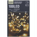 J&otilde;ulupuu tuled siseruumides ja v&auml;ljas 1042,5 cm WARM WHITE 100 Led WHITE