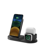 15W 3-&uuml;hes juhtmevaba laadimisjaam iPhonei, iWatchi, Airpodsile