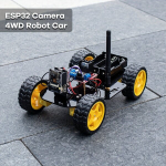 Nutikas Roboti Auto Komplekt ESP32 Kaameraga - Arduino Programmeerimine & Koodi &Otilde;ppimine Algajatele.