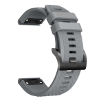 22mm Silikoonrihm Garmin Fenix 5 6 7 Kiirkinnitusega Kellarihm Tarvikud, Pilka
