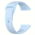 Stiilne Silikoonrihm Redmi Watch 3-le - Moekas Monokroomne, Turvaline Pannalkinnitus, Stretch Blue