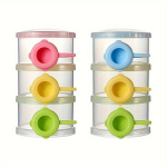 360ml 3 Kihiline BPA Vaba K&uuml;lg Avatud Piimasegu Dosaator, Rožinė + mėlyna