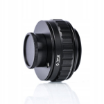 Adapter Rosfix 0.3x &ndash; Reguleeritav, Sobib trinokulaarmikroskoopidele, Kinnitused 38 mm ja 25 mm
