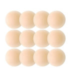 Silikoonist rinnakleebised 6,5 cm, 12 tk, Universaalne