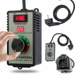 Pinge regulaator 4000W &ndash; Sujuv juhtimine, LCD ekraan, V&auml;ljund 0&ndash;240V AC