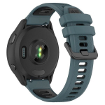 Lahe Silikoonist Kellarihm Garmin ja Samsung jaoks variant-102682, 3 alyvuogių žalia juoda