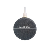 1tk Akvaariumi Hapniku Kiviplaat, Mullidiffuusor., 6 cm / 2,36 colio