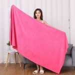 Luksuslik Mikrokiud Vannir&auml;tik - Pehme, Kiire Kuivamine, Imav, Rožinė-180,09cm*80,01cm