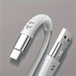 40W 3A USB-C Kiire Laadimiskaabel Samsung/Xiaomi/Redmi/POCO/Huawei jaoks., Pilka