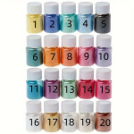 1tk 20ml DIY v&auml;rviline vilgukivipulber epoksiidvaigu v&auml;rv p&auml;rlipigment naturaalne mineraal liimipulber kristallvorm DIY valmistamine vaigu v&auml;rv mood DIY ehete valmistamiseks., 04