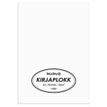 Paberiplokk a4, 50 lehte, valge, 70g Bradley, 5 tk