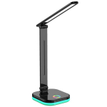 LED laualamp 5W koos USB kaabli ja adapteriga, must BESK