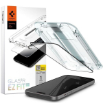 Spigen karastatud klaas Glas.TR EZ FIT FC iPhone 15 6.1 must