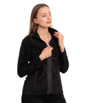 Luhta naiste fliisjakk Halmeniemi 36205-6*990, must