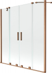 Vannitoa sein Mexen Velar Duo II, Brushed copper, 140 x 150 cm