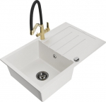 Graniidist k&ouml;&ouml;givalamu Mexen Bruno koos segisti ja sifooniga, White+Black/Gold