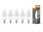 LED pirn Videx, E14, 7W, 630Lm, 3000K, 5 tk