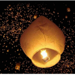 Lae-, seinakaunistuse elemendid, biolagunevad taevalaternad &ndash; 10 tk valge &uuml;rituste jaoks