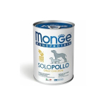 Monge Monoproteico Pate konservid koertele Kanaga, ainult &uuml;hte t&uuml;&uuml;pi lihaga 400g