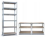 Metallist lao riiul 222x90x40 6 riiulit x 150kg