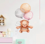 Laste seinakleebised &Otilde;hupallidega seotud karu