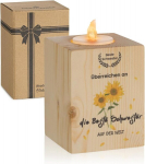 Romadedi puidust k&uuml;&uuml;nlajalg kingitus parimale &otilde;ele 7x7x9 cm