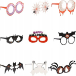 Paberprillid Cosplay Halloweeni maskeeringu komplekt 9 tk
