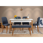 S&ouml;&ouml;gilauakomplekt(6osa),120x77x75cm,47x90cm,100x48x39cm,atlandi m&auml;nd,tumesinine