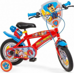 Velo Noorte &Uuml;ksus Paw Patrol - Toimsa - 12 tolli - Valge - Esikaitsed ja tagumised pidurid - Puhutavad rattad
