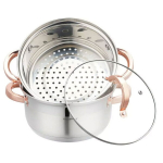 Aurupoti komplekt KLAUSBERG 3 ELEM. 20cm KB-7728 ROSE GOLD