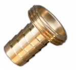 Voolikuliitmik 13 mm koos 1/2" v&auml;liskeermega. Bradas, messing