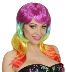 Parukas Fashion Rainbow