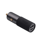 USB autolaadija AK-CH-26 USB-A + USB-C PD 5-20V / max. 5A 100W Kiirlaadimine 3.0 GaN