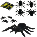 Halloweeni dekoratsioon &Auml;mblikud, mustad, 4 tk