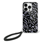 Karl Lagerfeld KLHCP16XHZBPKCCU iPhone 16 Pro Max 6.9" fioletowy|purple Zebra With Cord