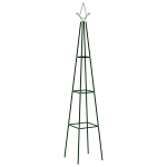 vidaXL aia ronitaimede tugi, 2 tk, must, 35 x 35 x 195 cm, raud